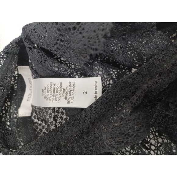 Maurices Set Of 2 Braletts Black & Cream. Size 2. Women's **See Measurements** - Picture 4 of 8